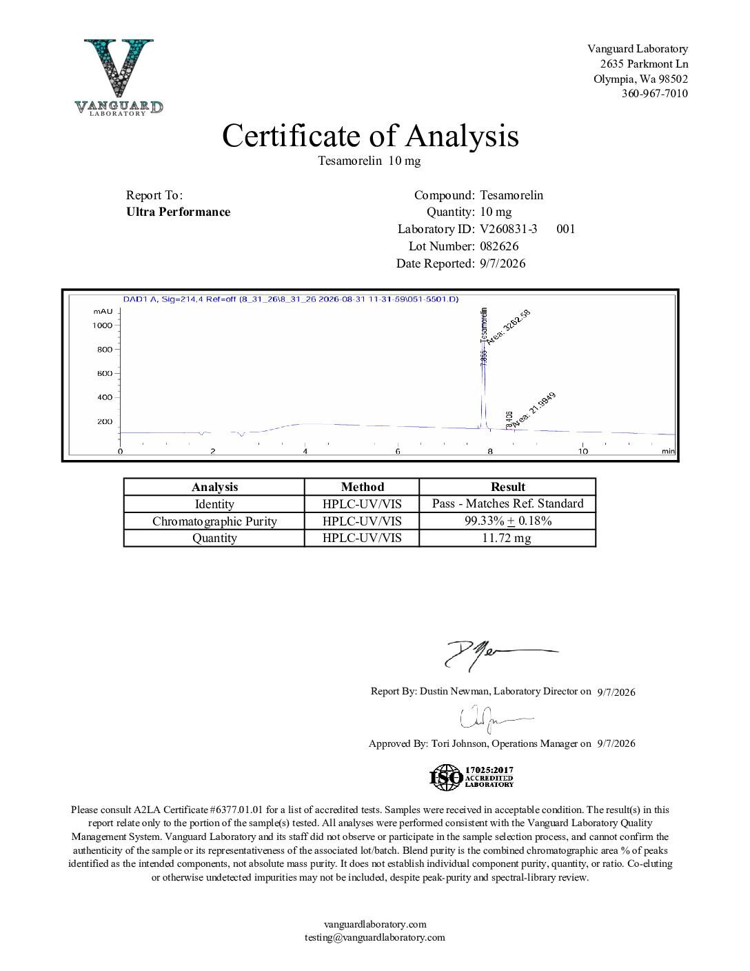 Tesamorelin 10mg - Image 2