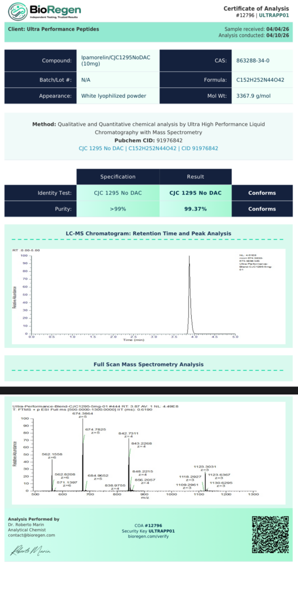 CJC-1295 + Ipamorelin (NO-DAC)